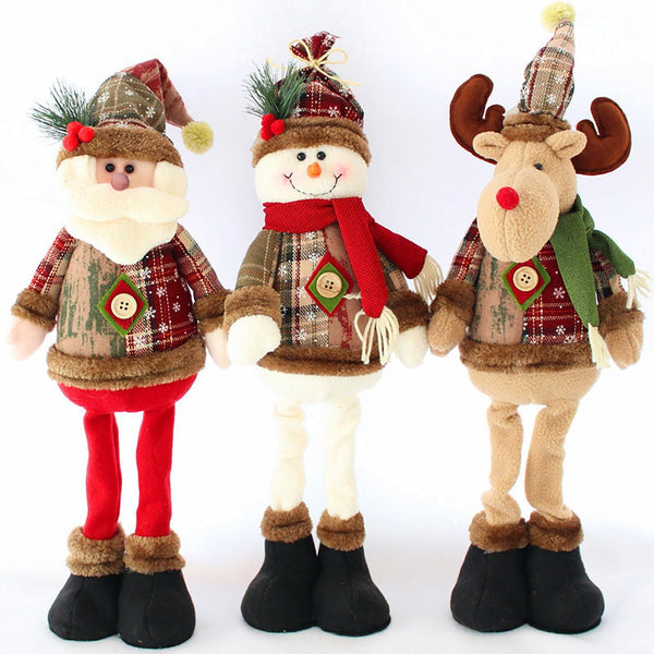 Bonecos Decorativas de Natal 3PCS