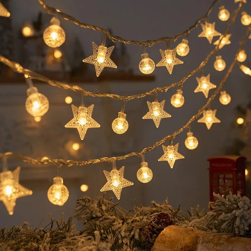 LED String Lights Para Decoração de Natal 3M