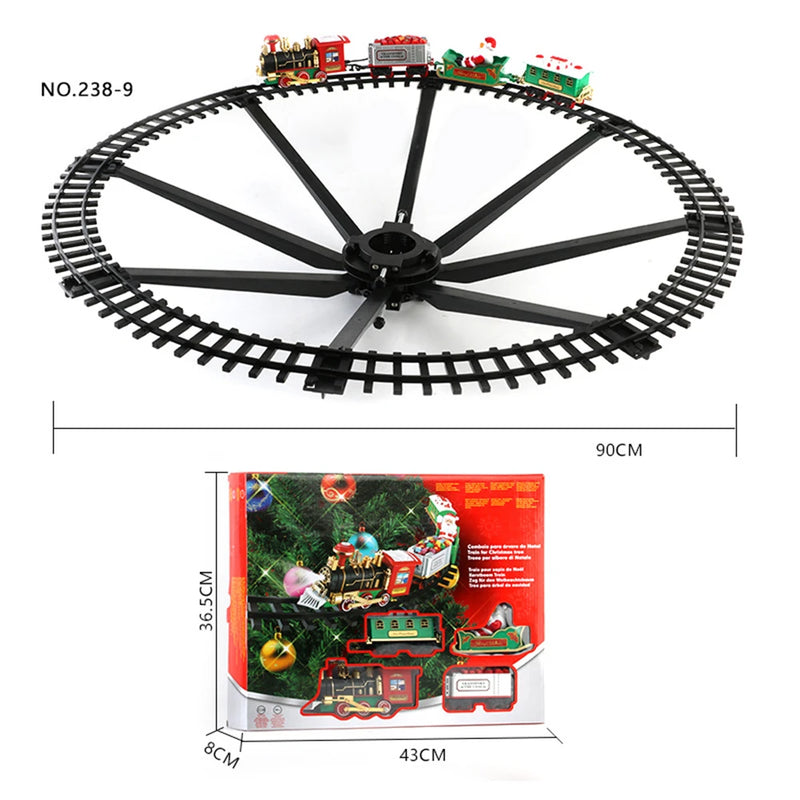 Trem Elétrico Decorativo para Árvore de Natal